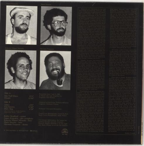 Bobby Bradford Lost In L.A. vinyl LP album (LP record) Italian Q0BLPLO707000