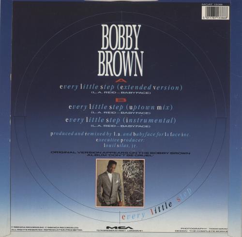 Bobby Brown Every Little Step 12" vinyl single (12 inch record / Maxi-single) UK BOB12EV578060