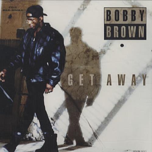 Bobby Brown Get Away CD single (CD5 / 5") US BOBC5GE335406