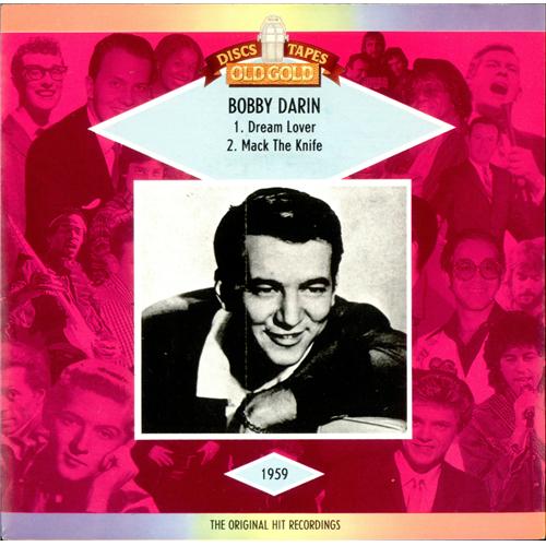 Bobby Darin Dream Lover 7" vinyl single (7 inch record / 45) UK BD-07DR414259