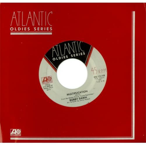 Bobby Darin Multiplication - Late 70s 7" vinyl single (7 inch record / 45) US BD-07MU414328