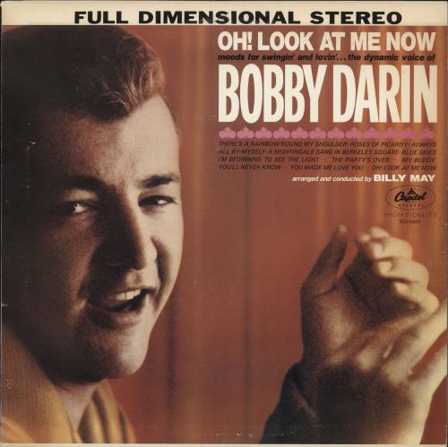 Bobby Darin Oh! Look At Me Now vinyl LP album (LP record) Japanese BD-LPOH697705