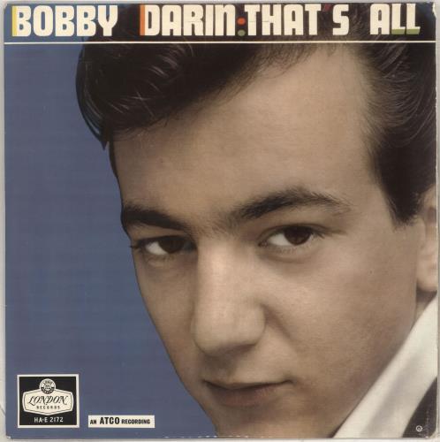 Bobby Darin That's All vinyl LP album (LP record) UK BD-LPTH535462