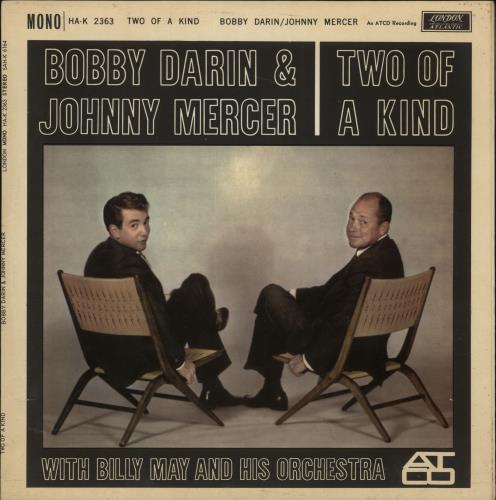 Bobby Darin Two Of A Kind vinyl LP album (LP record) UK BD-LPTW451206