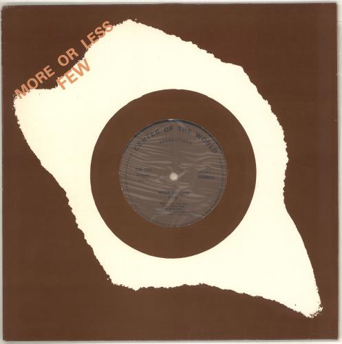 Bobby Few More Or Less Few vinyl LP album (LP record) French Q4DLPMO707367