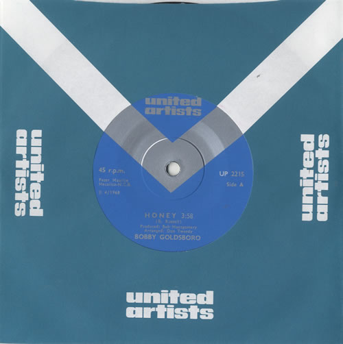 Bobby Goldsboro Honey - Solid 7" vinyl single (7 inch record / 45) UK G0L07HO511811