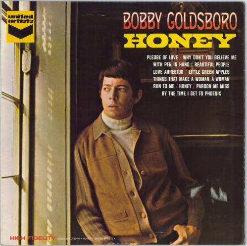 Bobby Goldsboro Honey vinyl LP album (LP record) UK G0LLPHO776772