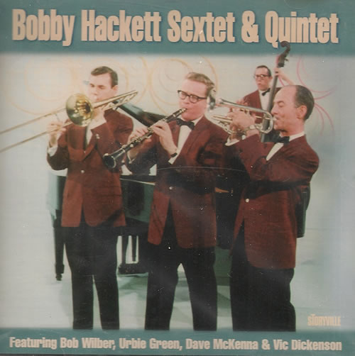 Bobby Hackett Bobby Hackket Sextet & Quintet CD album (CDLP) Danish BHQCDBO487921