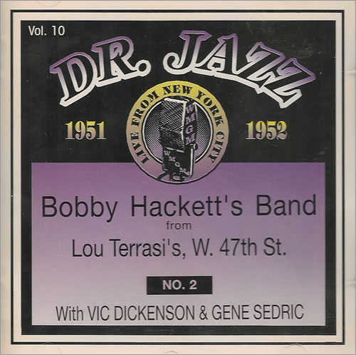 Bobby Hackett Dr Jazz Series, Vol. 10 CD album (CDLP) Danish BHQCDDR488034