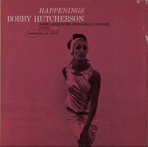 Bobby Hutcherson Happenings - 'b' Label vinyl LP album (LP record) US HTNLPHA584576