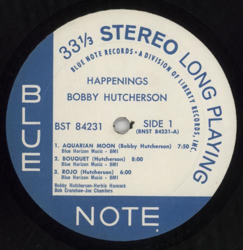 Bobby Hutcherson Happenings - Division Of Liberty vinyl LP album (LP record) US HTNLPHA737117