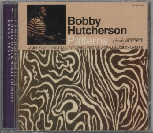 Bobby Hutcherson Patterns CD album (CDLP) US HTNCDPA891001