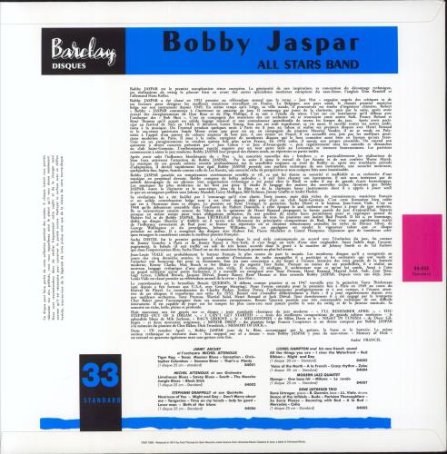 Bobby Jaspar Modern Jazz Au Club Saint Germain - 180gm CD album (CDLP) European B\JCDMO842908