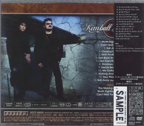 Bobby Kimball Kimball Jamison 2-disc CD/DVD set Japanese BH42DKI784997