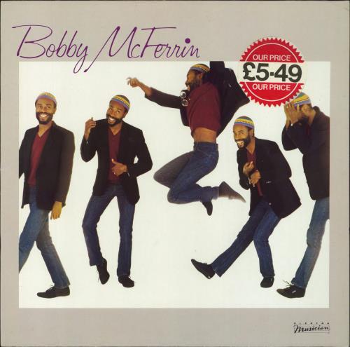 Bobby McFerrin Bobby McFerrin vinyl LP album (LP record) German BMCLPBO501346