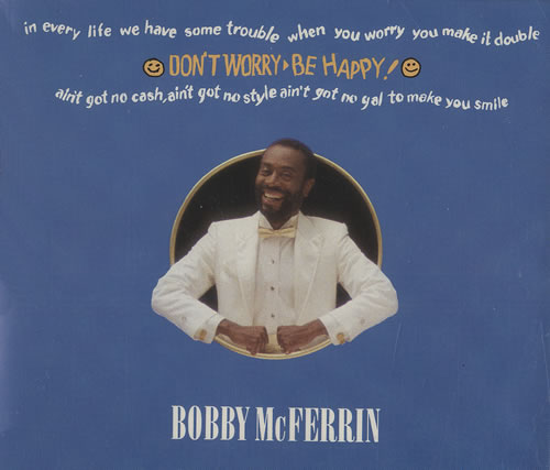 Bobby McFerrin Don't Worry Be Happy CD single (CD5 / 5") UK BMCC5DO104887