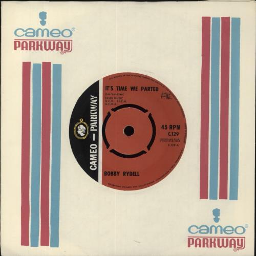 Bobby Rydell It's Time We Parted 7" vinyl single (7 inch record / 45) UK RY007IT862627