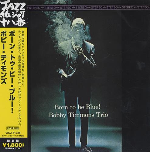 Bobby Timmons Born To Be Blue! CD album (CDLP) Japanese BT3CDBO372499