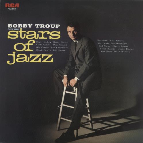 Bobby Troup Bobby Troup And His Stars Of Jazz vinyl LP album (LP record) Japanese OUPLPBO877668