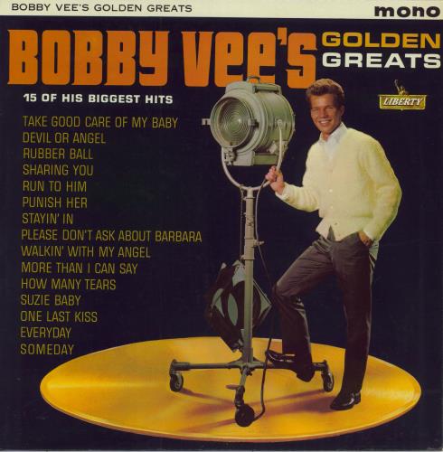 Bobby Vee Golden Greats - EX vinyl LP album (LP record) UK BYVLPGO789538