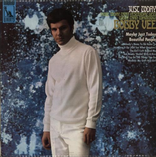 Bobby Vee Just Today - EX vinyl LP album (LP record) UK BYVLPJU789020