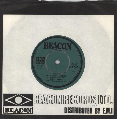 Bobby Wells Let's Copp A Groove - Green Label 7" vinyl single (7 inch record / 45) UK 7BW07LE720691