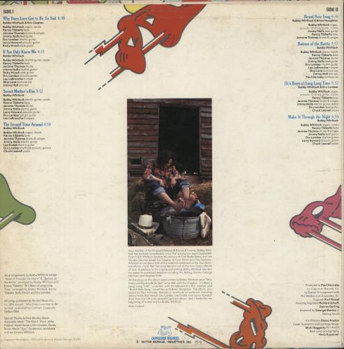 Bobby Whitlock Rock Your Sox Off vinyl LP album (LP record) Japanese WHKLPRO880565