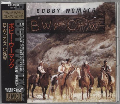 Bobby Womack BW Goes C & W CD album (CDLP) Japanese YBBCDBW851316