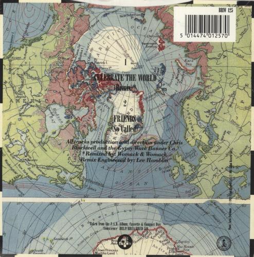 Bobby Womack Celebrate The World 7" vinyl single (7 inch record / 45) UK YBB07CE521276