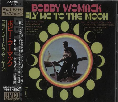 Bobby Womack Fly Me To The Moon CD album (CDLP) Japanese YBBCDFL847496