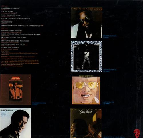 Bobby Womack Greatest Hits vinyl LP album (LP record) Japanese YBBLPGR210797