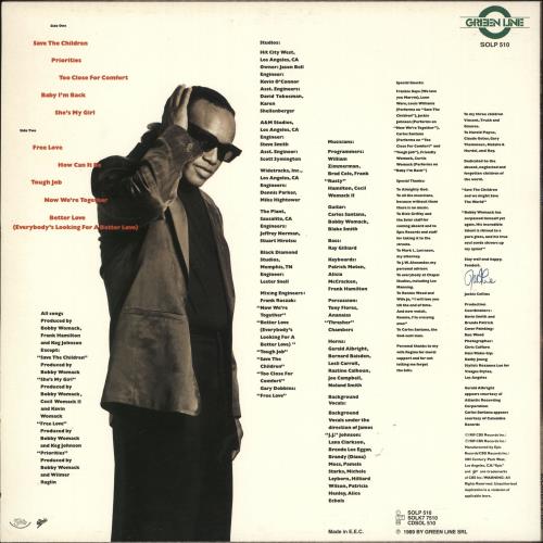 Bobby Womack Save The Children vinyl LP album (LP record) UK YBBLPSA723695