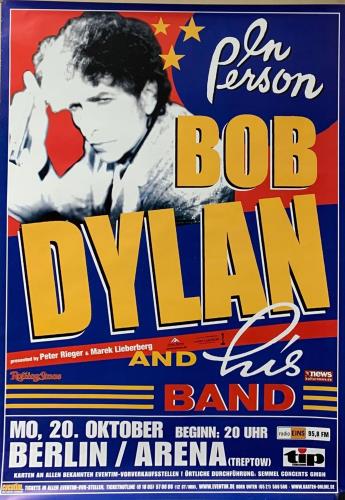 Bob Dylan Berlin Arena October 20, 2003 Poster poster German DYLPOBE739914