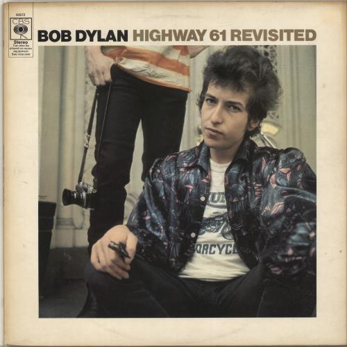 Bob Dylan Highway 61 Revisited - plain orange - EX vinyl LP album (LP record) UK DYLLPHI342534