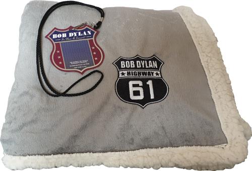 Bob Dylan Highway 61 Throw Blanket & VIP Laminate memorabilia US DYLMMHI796990