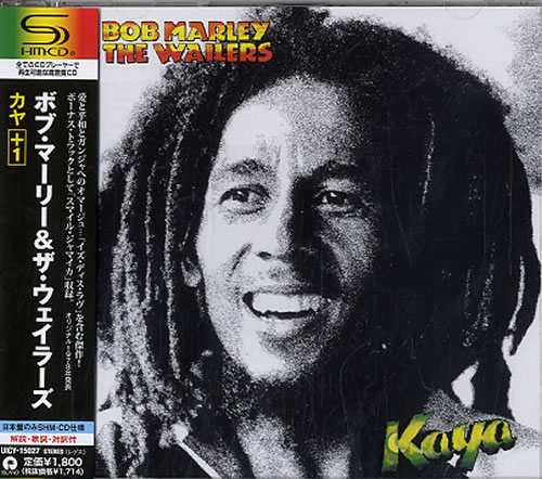Bob Marley Kaya Japanese Promo Shm Cd