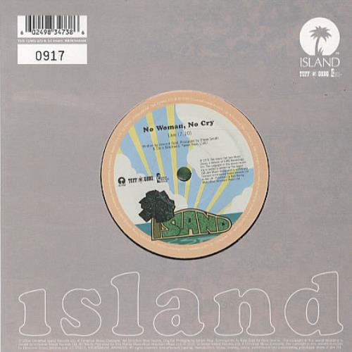 Bob Marley No Woman No Cry Live Uk 7 Vinyl Single 7 Inch Record