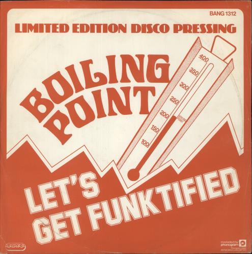 Boiling Point Let's Get Funktified 12" vinyl single (12 inch record / Maxi-single) UK BP-12LE412900