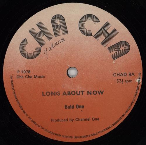 Bold One Long About Now 12" vinyl single (12 inch record / Maxi-single) UK 1X812LO755082
