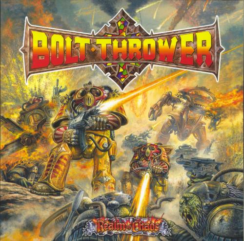 Bolt Thrower Realm of Chaos - FDR Issue vinyl LP album (LP record) UK E0MLPRE755576