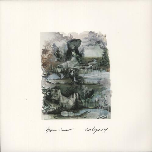 Bon Iver Calgary 12" vinyl single (12 inch record / Maxi-single) UK BVA12CA886892