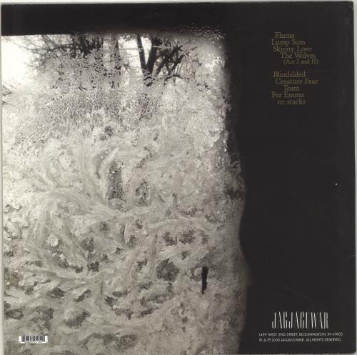 Bon Iver For Emma, Forever Ago vinyl LP album (LP record) US BVALPFO701303