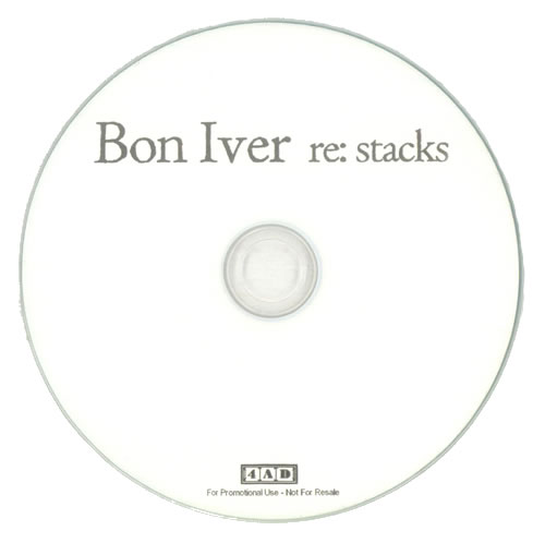Bon Iver Re: Stacks CD-R acetate UK BVACRRE539292