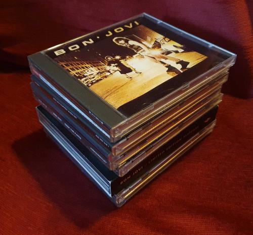 Bon Jovi 1984-2005 Studio Albums CD album (CDLP) UK BONCDST748161
