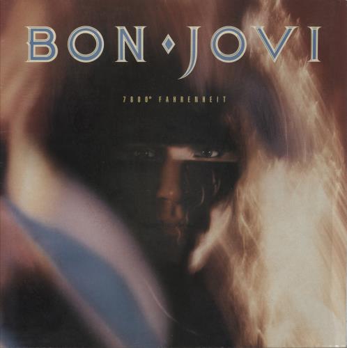 Bon Jovi 7800 Fahrenheit - Shrink vinyl LP album (LP record) UK BONLPFA868932