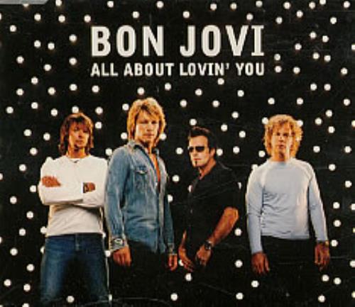 Bon Jovi All About Lovin' You CD single (CD5 / 5") Spanish BONC5AL242750