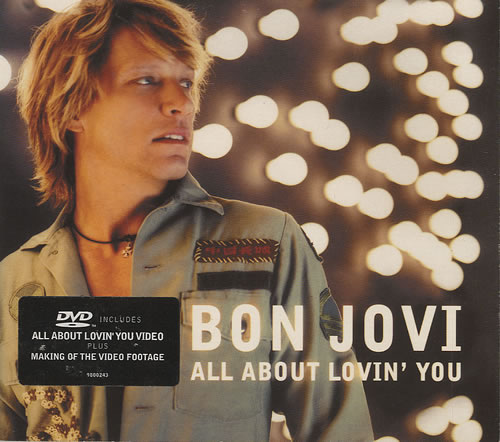 Bon Jovi All About Lovin' You CD/DVD single set UK BONSDAL243701
