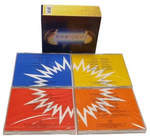 Bon Jovi Bon Jovi + Obi box set Japanese BONBXBO811658