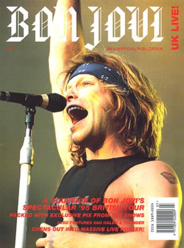 Bon Jovi Bon Jovi UK Live magazine UK BONMABO353873