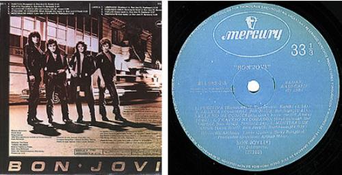 Bon Jovi Bon Jovi vinyl LP album (LP record) Argentinean BONLPBO233533